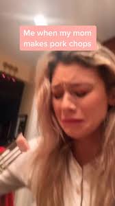 Every time. #momsbelike #porkchop #dinner #porkchops #mom #dinnertime  #momscooking #homefromschool #college #momsbelike #quarantine #cooking  #help #ew