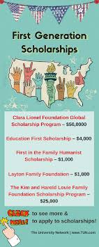 Here Is A Selection Of First Generation Scholarships That Are Listed On Tun Collegedegreeplan With Images School Scholarship Grants For College Scholarships