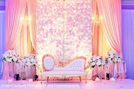 Decorated wedding reception stage with flowers and lighting for a hindu wedding in india decorated wedding reception stage at traditional hindu wedding, india. Incredible Indian Wedding Reception Stage Decoration Photo 253215