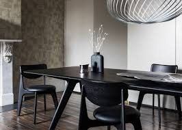 These black dining chairs are trendy and can fit into every decoration style. Slab Dining Chair Black Tom Dixon Heal S