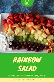Rainbow Fruit Salad A Perfect St Patrick S Day Treat