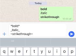 Whatsapp offers many different fonts and styles in which you can type your message. How To Write Bold And Italic Text On Whatsapp