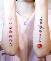 Watercolor planetary explosion! planet tattoo styles are popular with fans of astronomy and astrology. 100 Most Beautiful Watercolor Tattoo Ideas Mybodiart