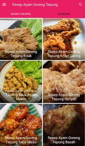 Meski tak pakai tepung bumbu instan, tempe goreng ini tetap menjadi tempe juara ala restoran. Resep Ayam Goreng Tepung Para Android Apk Baixar