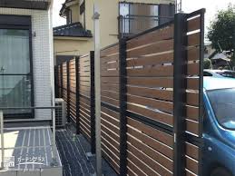 千葉県の外構施工例一覧 目隠しフェンス 外構工事のガーデンプラス