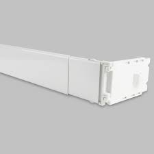 The panels should be long enough to just touch the floor. Instyledesign Adjustable Wide Pocket Curtain Rod Overstock 12184411
