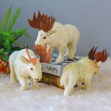 Most relevant best selling latest uploads. Sisal Moose Figure Christmas Tabletop Decor Moose Statue Sculpture Farmhouse Animal Home Decor Natural Rustic Handmade Animal Buy At The Price Of 14 98 In Aliexpress Com Imall Com