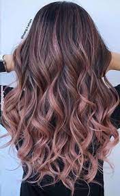 Women over 50 with darker or olive skin tone can go with warmer hair color tones. Long Curly Hair Hairstyles Hair In 2019 Pinterest Hair Hair Styles And Balayage Hair Color Ideas For Brunettes Balayage Brunette Hair Color Hair Styles