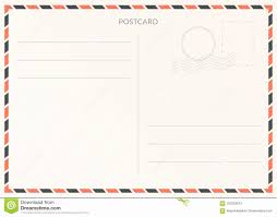 Postcard Template Adobe Illustrator Beautiful Vector Postcard Stock Vector Illustration Of History In 2020 Postcard Template Postcard Book Template