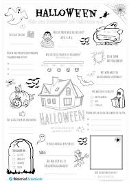 Kostenloses unterrichtsmaterial zum thema steckbriefe für kinder zum gratis herunterladen als pdf und zum ausdrucken. Halloween Kostenlose Arbeitsblatter