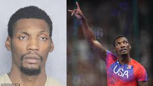 US Olympic sprinter Fred Kerley disputes claims after arrest for allegedly  hitting ex-girlfriend