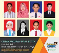 Sementara foto yang biasa digunakan sebagai pajangan di pigura ataupun. Jual Cetak Pas Foto Pas Photo Ukuran 2x3 3x4 4x6 Kodak Digital Lab Jakarta Timur Juragan Cetak Tokopedia