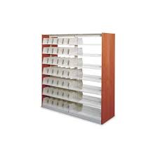 Here are 10 solid wood bookcases to give your favorite tomes a constructed in wood, it can easily become the most intriguing element of a room, drawing household members and visitors alike to its shelves to admire. Brown And White Wooden Library Bookshelf Shree Ram Furniture Id 22194405212