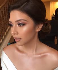 Can T Get Over Her Look She Asked For A Bold Look But The Groom Liked Her Natural Beauty So I Kept Bride Makeup Bride Makeup Brown Eyes Bridal Makeup Natural