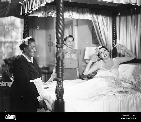 NEVER WAVE AT A WAC, from left, Louise Beavers, Frieda Inescort, Rosalind  Russell, 1952 Stock Photo - Alamy