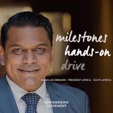 As the Arjo President of Africa and South Africa, Abdullah Ebrahim, is  passionate about Empowering Movement especially when it comes to his team  and how they work