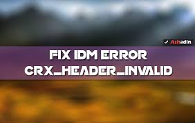 Cara mengatasi idm tidak muncul saat download. Cara Mengatasi Extensions Idm Error Crx Header Invalid Di Google Chrome Ashadin