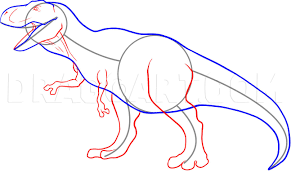 While designing the game, the engineers thought about allotting dino more features like roaring and kicking but refused this idea to keep the game maximally simplistic or prehistoric. How To Draw A Tyrannosaurus Rex Step By Step Drawing Guide By Dawn Dragoart Com