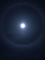 Moon Halo Moon Halo Night Skies