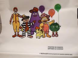 Mcdonald's menu items you didn't know about infographic. My Local Mcdonald S Still Has The Bibs With Characters From 2004 Mildlyinteresting