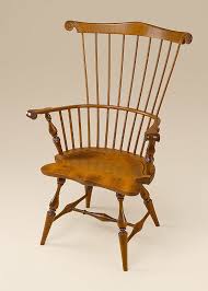 Tiger Maple Fan Back Windsor Armchair Windsor Arm Chair Early American Furniture Chair