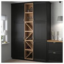 Vadholma Wijnrek Bruin Gebeitst Essen Ikea Home Decor Keuken Keuken Ontwerpen Modern Keukenontwerp