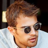 Theo James glasses