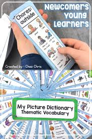 Picture Dictionary Key Ring Thematic Visual Vocabulary Vocabulary Esl Teaching Resources Picture Dictionary