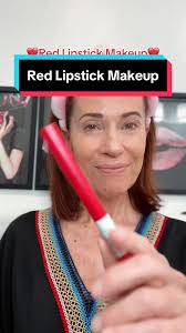 I love the @Maybelline New York Super Stay Ink Crayon so much, i decided to  use the #redlippie to do a full face of #redlipstickmakeup 💋 #redlipstick  #tiktokpartner #lifeontiktok #makeupover40 ...