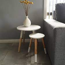 Katiemorschel Put A Kmart Side Table Together With The Kids Stool And Look How Amazing This Looks So Simple And S Home Decor Kmart Decor Stylish Side Table