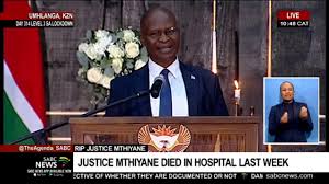 This is a parody account and does not reflect the views of the honourable justice mogoeng | twuko. Rip Justice Khayelihle Kk Mthiyane Chief Justice Mogoeng Mogoeng Pays Tribute Youtube