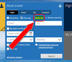 United Airline Itinerary United Airlines And Travelling