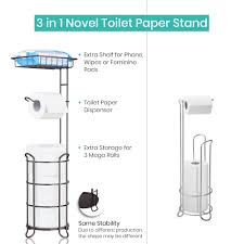 In fact, we're close to the university of alaska anchorage and alaska pacific university too. Toilet Paper Holder Stand Bathroom Tissue Holders Free Standing With T Treelen