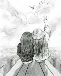 Best Friend Sketch Drawings Of Friends Bff Drawings Best Friend Drawings