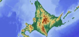 The elevation maps of the locations in hokkaido,japan are generated using nasa's srtm data. Topographic Map Of Hokkaido Japan Topographic Map Art Japan