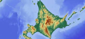 Want to embed the map in your website? Topographic Map Of Hokkaido Japan Topographic Map Art Painting