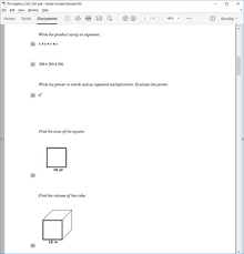 The worksheets can be made either as pdf or html files (the latter are editable in a word processor). Practice Worksheets Quizzes And Test Pre Algebra Chapter 1 Integers