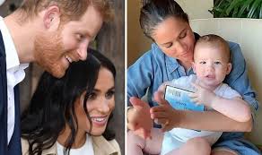 How cute is little archie! Meghan Markle Prince Harry And Archie S Christmas Card On Its Way Expert Royal News Express Co Uk