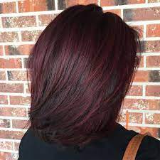 Human hair blend wig face framing razor cut burgundy black mix heat ok full bangs center part stright long hair cancer/alopecia/cosplay. Pin By Faith Cherry On Hair Beauty Hair Color Burgundy Red Hair Color Burgundy Hair