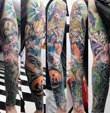 Dragon ball z tattoo arm. The Very Best Dragon Ball Z Tattoos Dragon Ball Tattoo Z Tattoo Sleeve Tattoos