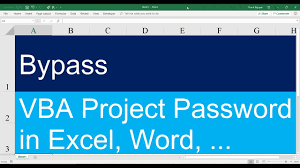 How To Bypass Excel Vba Project Password Accepted Answer On Stackoverflow Youtube
