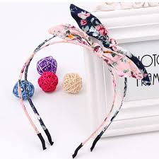 Cute hair accessories for women. Hair Accessories Korean Cute Sweet Big Bow Knot Ear Headband Elastic Bands Women Girls Printed Non Slip Headwear From Orchidor 20 76 Dhgate Com