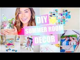 And since it's a craft room, this is the perfect opportunity to get creative! Diy Summer Room Decor Tumblr Pinterest Inspired Summer Room Decor Summer Diy Room Diy