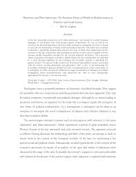 Plutocracy and Pluto-democracy: The Pervasive Power of Wealth in Modern  Society as Polemics and Social Science M.F.N. Giglioli A