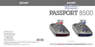 This escort® radar detector direct wiring cord is compatible with passport 9500i, 8500 x50, 8500 direct wire cord delivers power to escort radar and laser detectors. X5m4 Radar Detector User Manual 8500 X50 Manual Escort Orporated