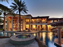 Majestic Mediterranean Style Waterfront Estate Mediterranean Style Homes Luxury Mediterranean Homes Mediterranean Homes