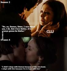 Elena Said She Love Stefan And It S Going To Be Stefan Sleeps With Damon Love Her Damon Love