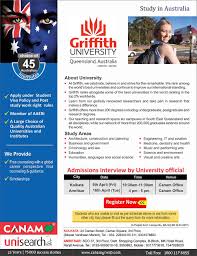 Study In Australia Griffith University For Complete Information Enrolment Register Now Studyabroad Studyinaustr University Australia University Study