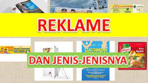 Jenis Jenis Reklame Pengertian Dan Contoh Reklame Youtube