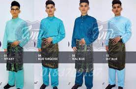 Maybe you would like to learn more about one of these? Paling Keren Baju Melayu Warna Biru Turquoise Jm Jewelry And Accessories